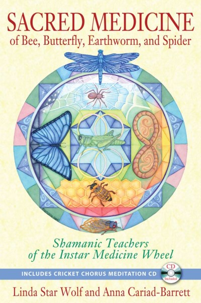 Linda Star Wolf/Sacred Medicine of Bee, Butterfly, Earthworm, and@ Shamanic Teachers of the Instar Medicine Wheel [W